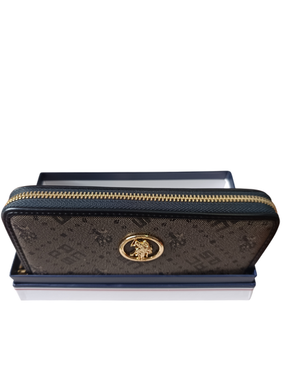 U.S POLO ASSN WOMAN MARTHA LARGE ZIP WALLET