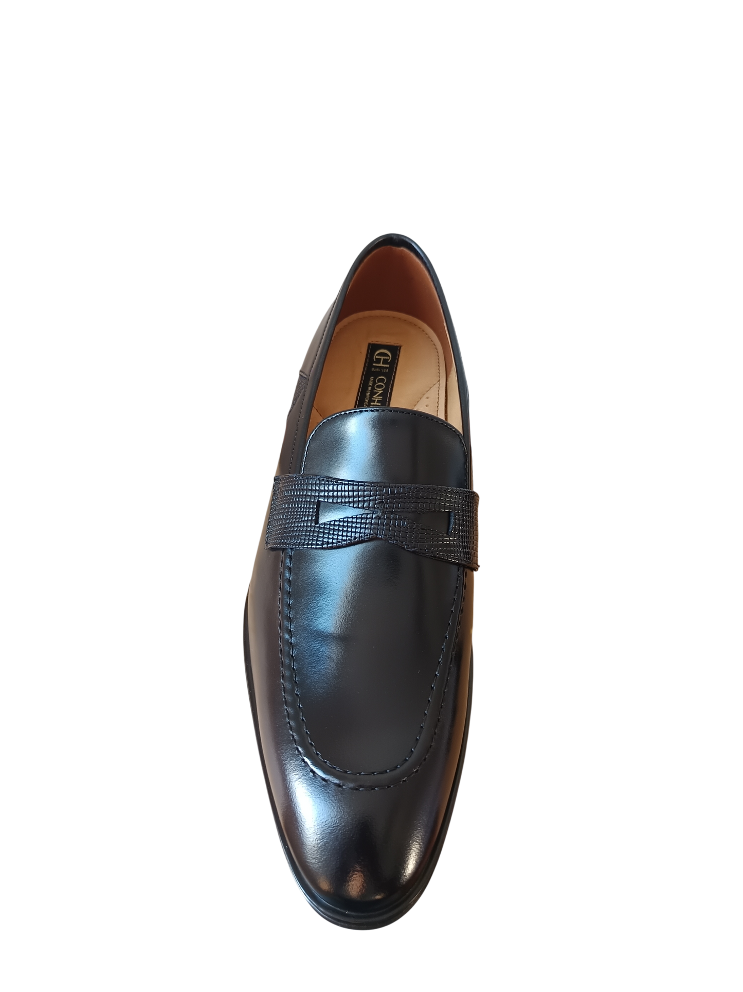CONHPOL LEATHER PENNY  LOAFERS