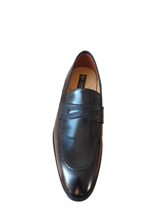 CONHPOL LEATHER PENNY  LOAFERS