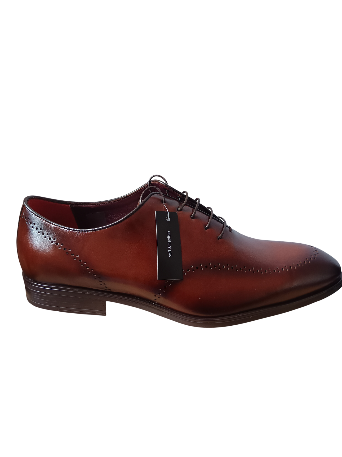 CONHPOL LEATHER OXFORD SHOES