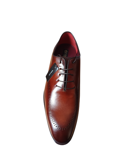CONHPOL LEATHER OXFORD SHOES