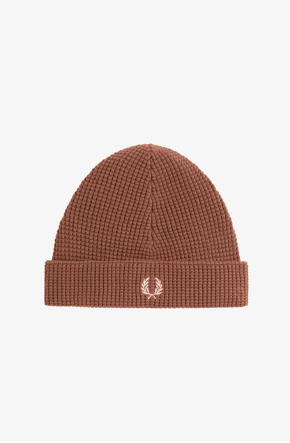 FRED PERRY WAFFLE KNIT BEANIE