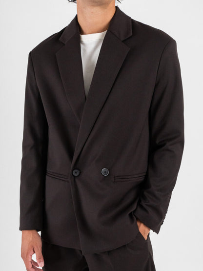 IMPERIAL FASHION DOUBLE BREASTED OVERSIZED BLAZER