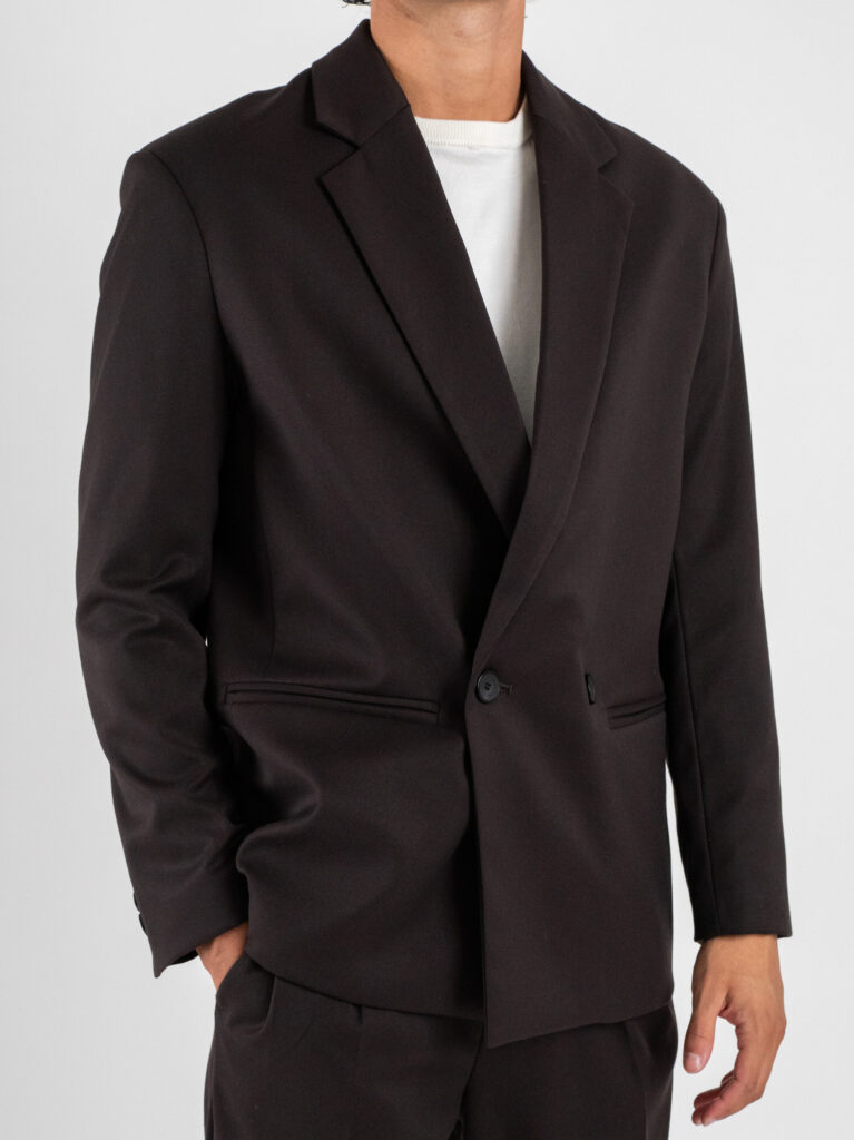 IMPERIAL FASHION DOUBLE BREASTED OVERSIZED BLAZER