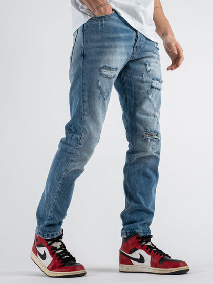 IMPERIAL FASHION DISTRESSED JEAN