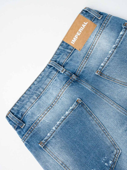 IMPERIAL FASHION DISTRESSED JEAN