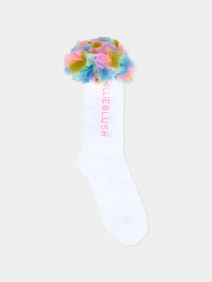 BILLIEBLUSH GIRLS TULLE HIGH SOCKS