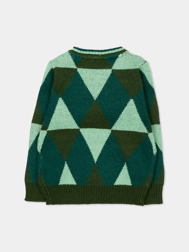 TRUSSARDI KIDDS KNITTED PULLOVER