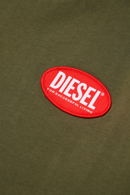 DIESEL KIDS TPATCH OVERSIZED T SHIRT