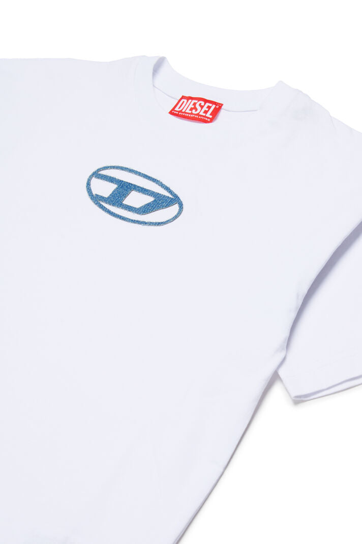 DIESEL KIDS TLOGY OVERSIZED T SHIRT