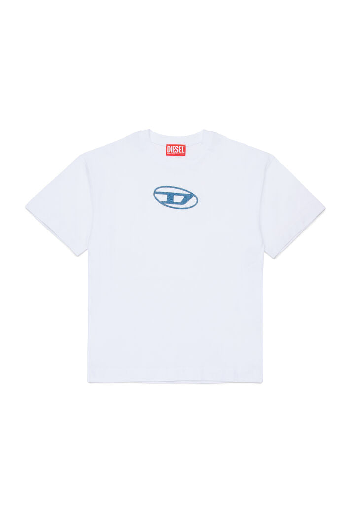 DIESEL KIDS TLOGY OVERSIZED T SHIRT