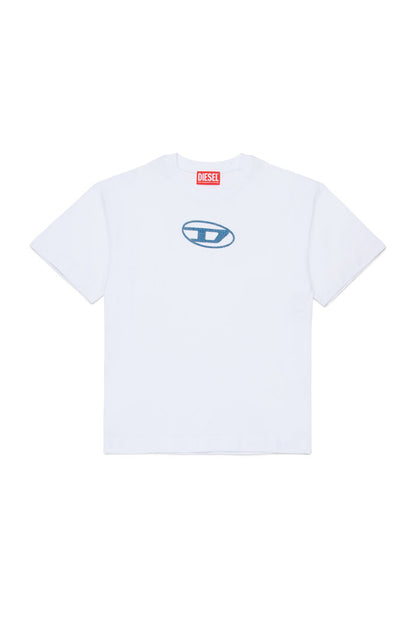 DIESEL KIDS TLOGY OVERSIZED T SHIRT