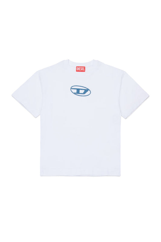 DIESEL KIDS TLOGY OVERSIZED T SHIRT