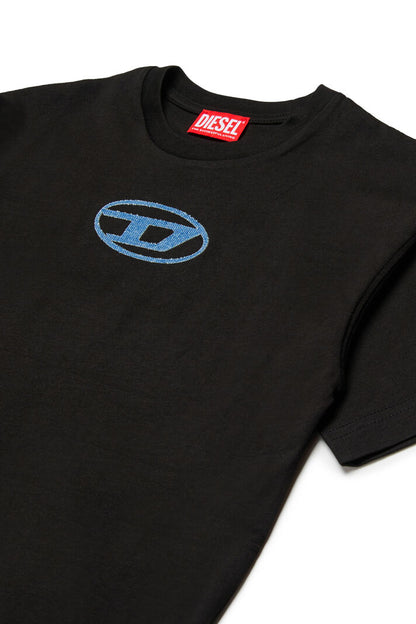DIESEL KIDS TLOGY OVERSIZED T SHIRT