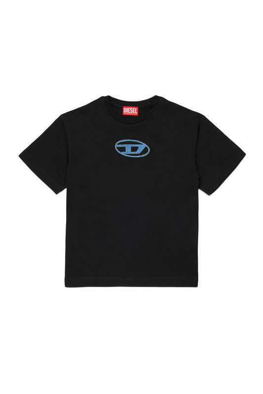 DIESEL KIDS TLOGY OVERSIZED T SHIRT