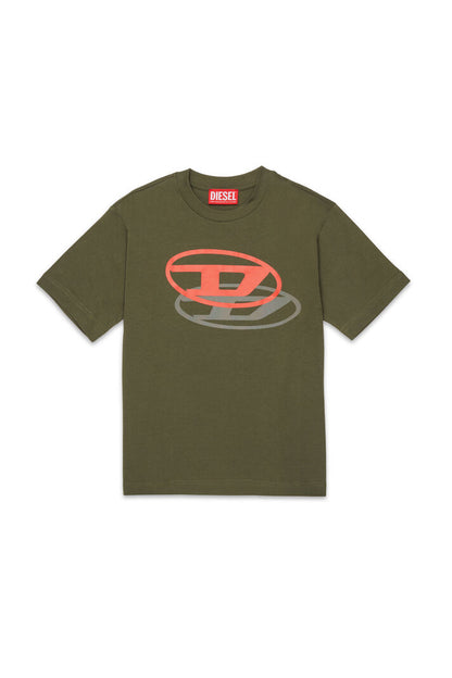 DIESEL KIDS TVALE OVERSIZED T SHIRT