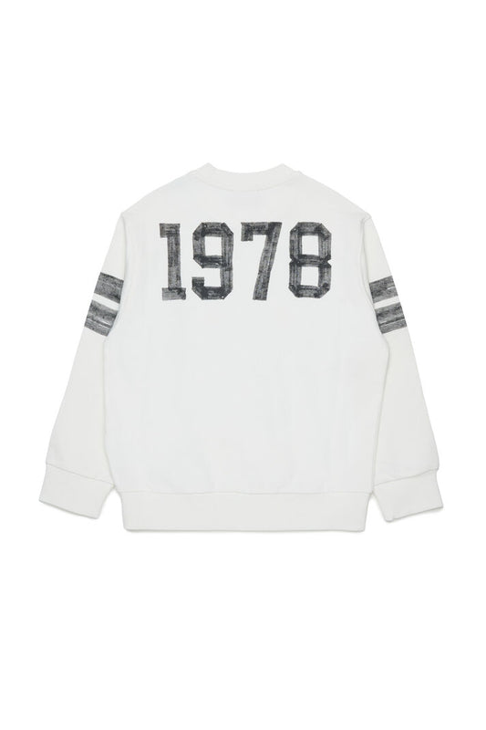 DIESEL KIDS SBAND OVERSIZED FELPA