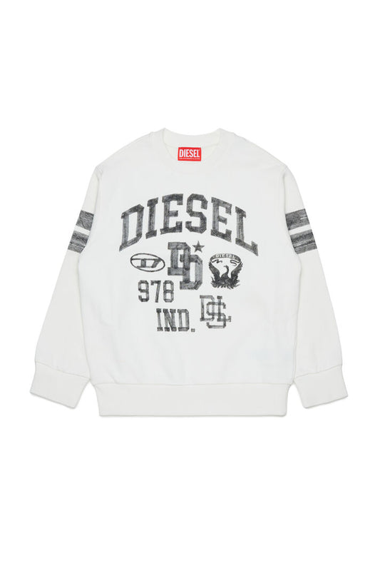 DIESEL KIDS SBAND OVERSIZED FELPA