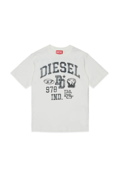 DIESEL KIDS TBAND OVERSIZED T SHIRT