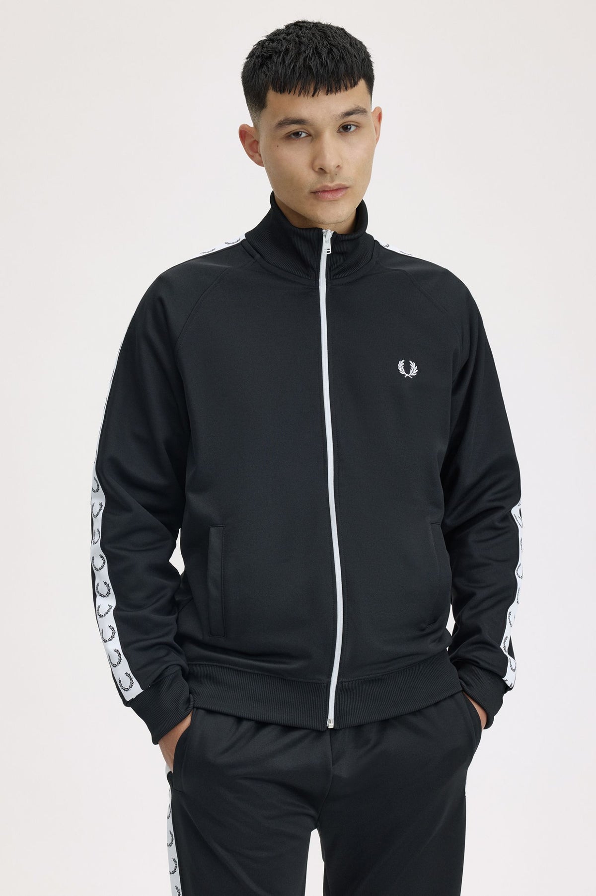 FRED PERRY TAPED TRACK JACKET
