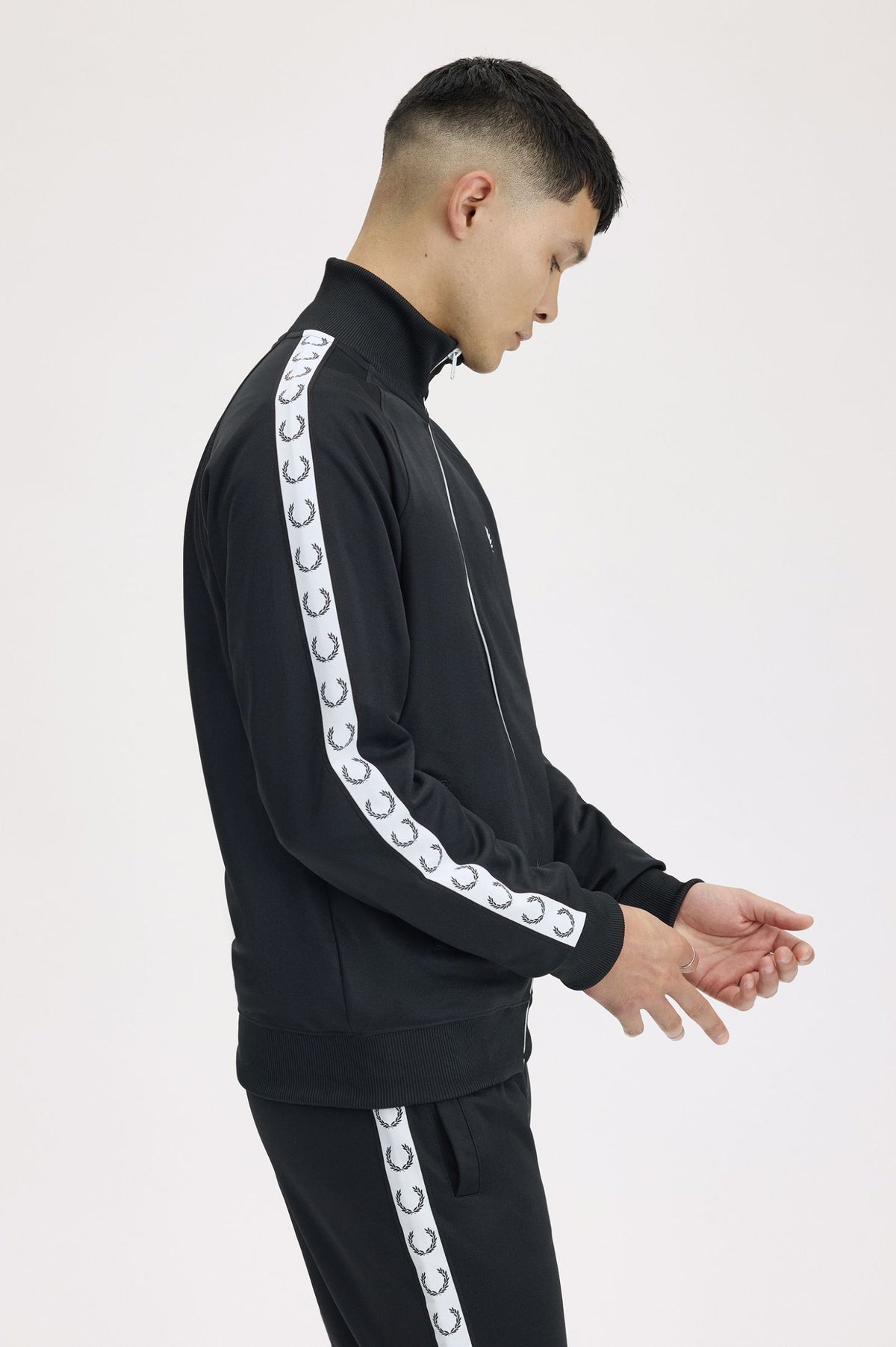 FRED PERRY TAPED TRACK JACKET