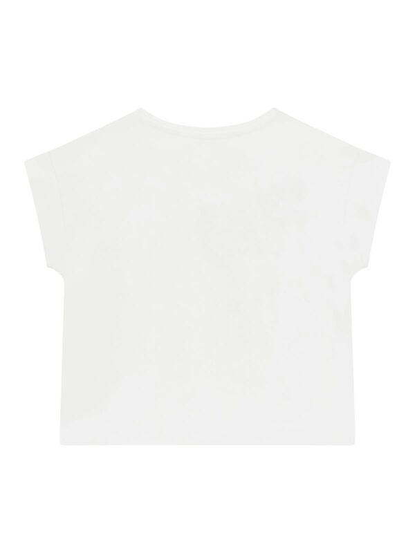 GUESS KIDS GIRLS LOGO PRINT COP TOP