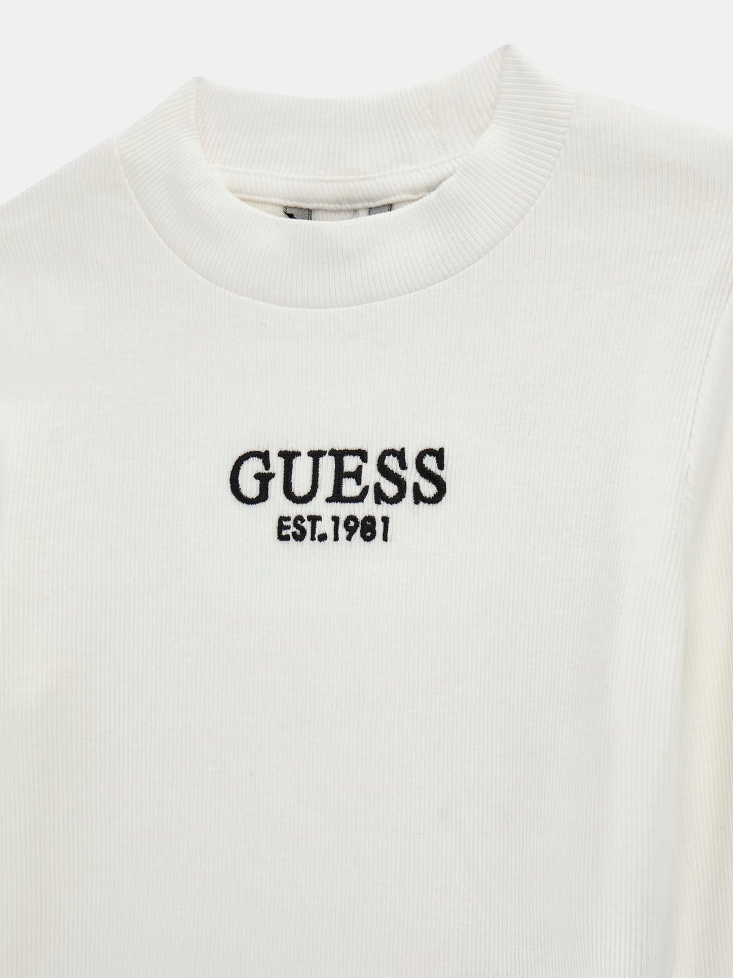 GUESS RIB STRECH T SHIRT
