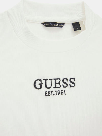 GUESS RIB STRECH T SHIRT