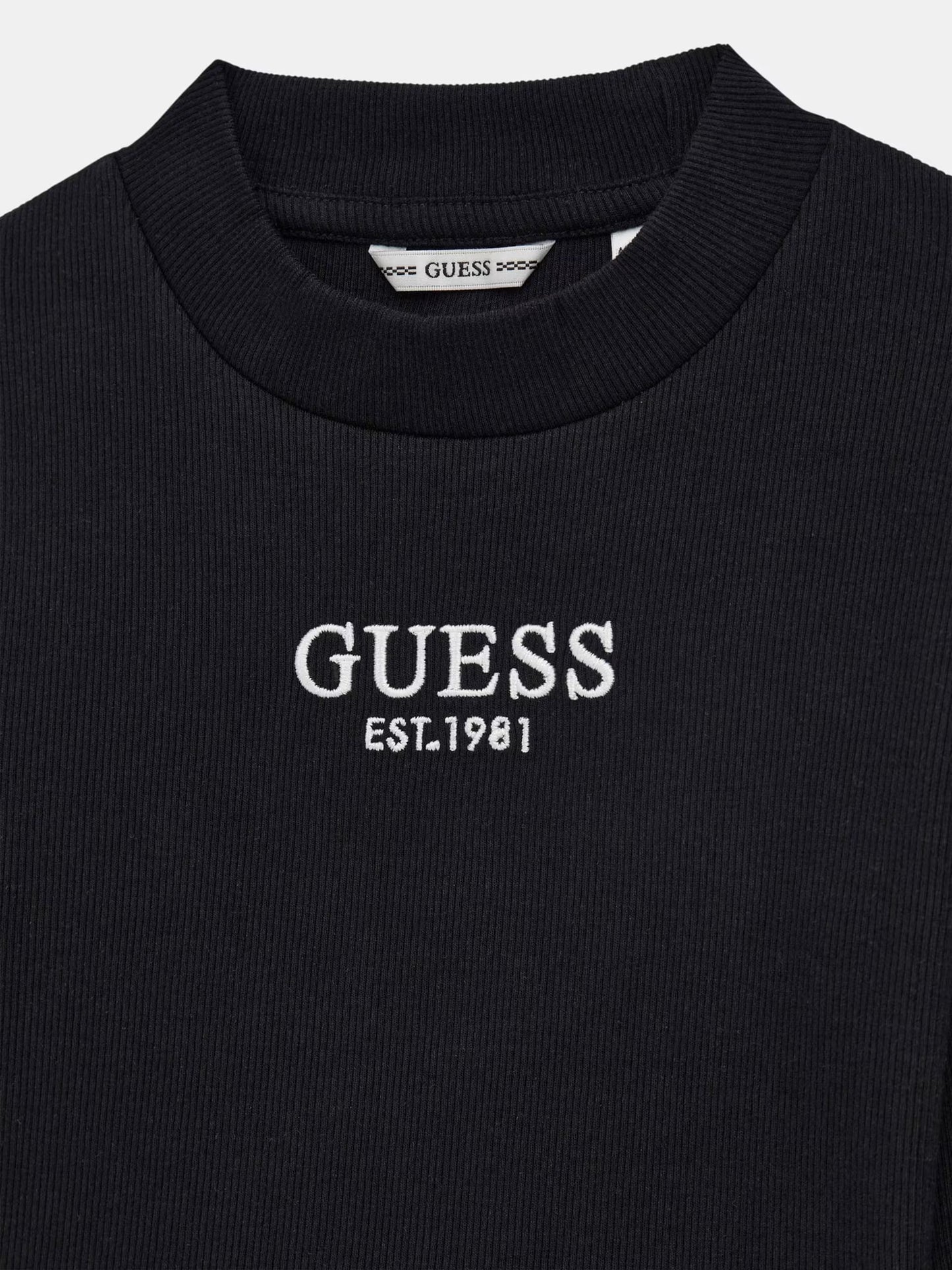 GUESS RIB STRECH T SHIRT