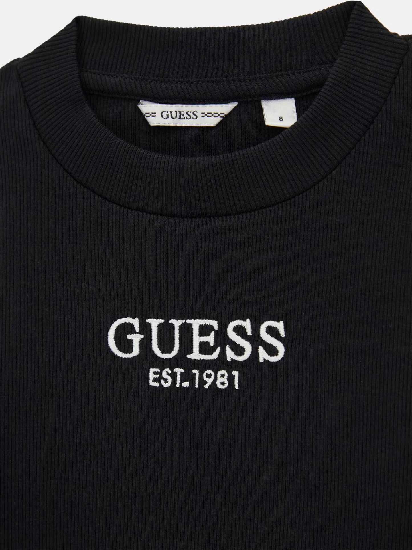GUESS RIB STRECH T SHIRT