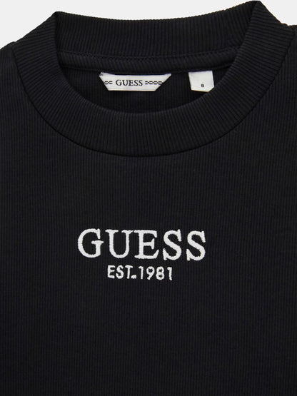 GUESS RIB STRECH T SHIRT