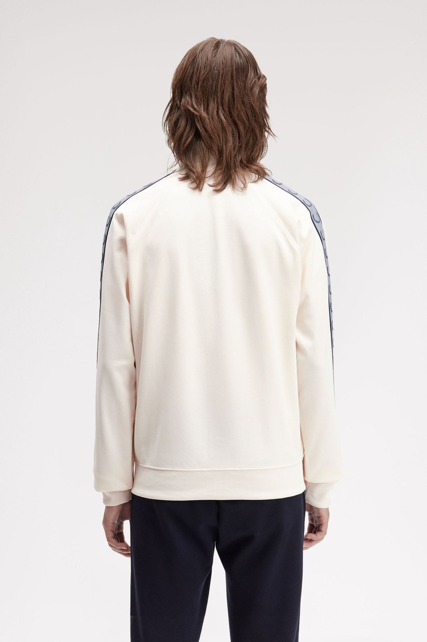 FRED PERRY CONTRAST TAPE TRACK JACKET