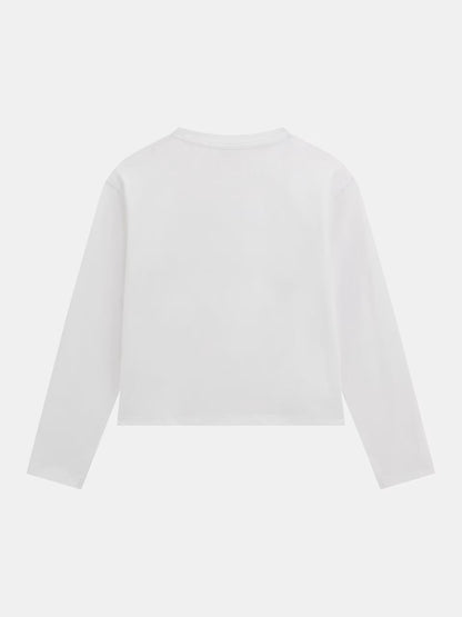 GUESS JEANS KIDS STAMPED LOGO T SHIRT