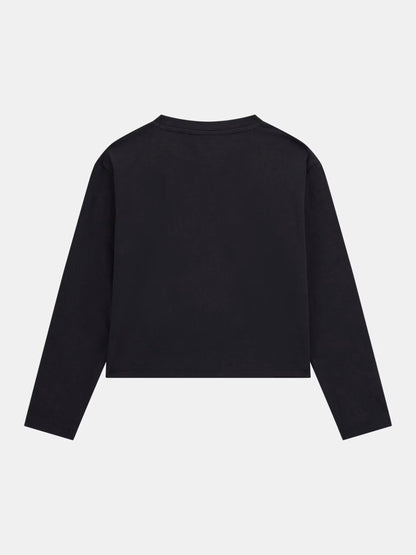 GUESS JEANS KIDS STAMPED LOGO T SHIRT