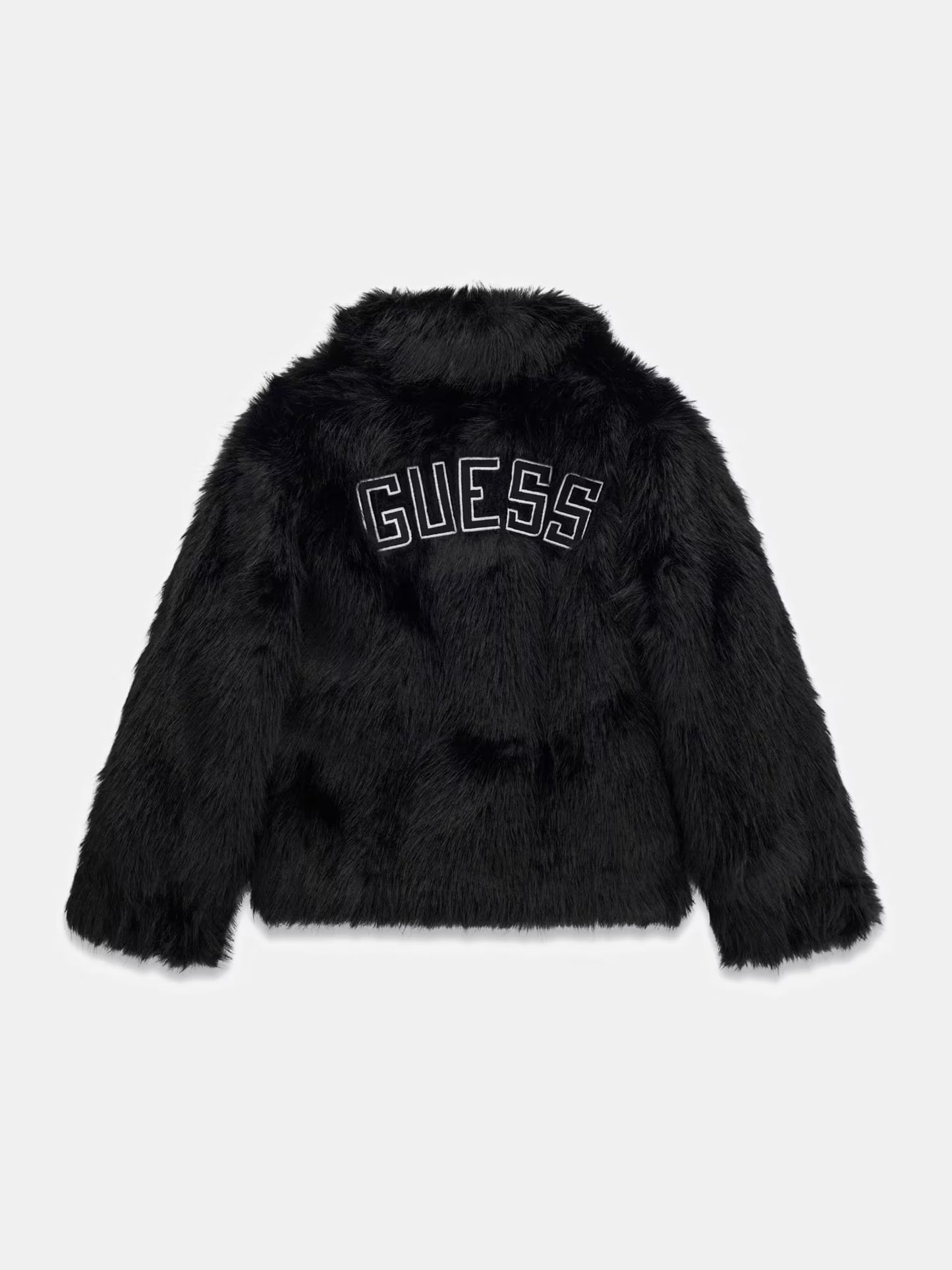 GUESS JEANS GIRLS FAUX FUR JACKET