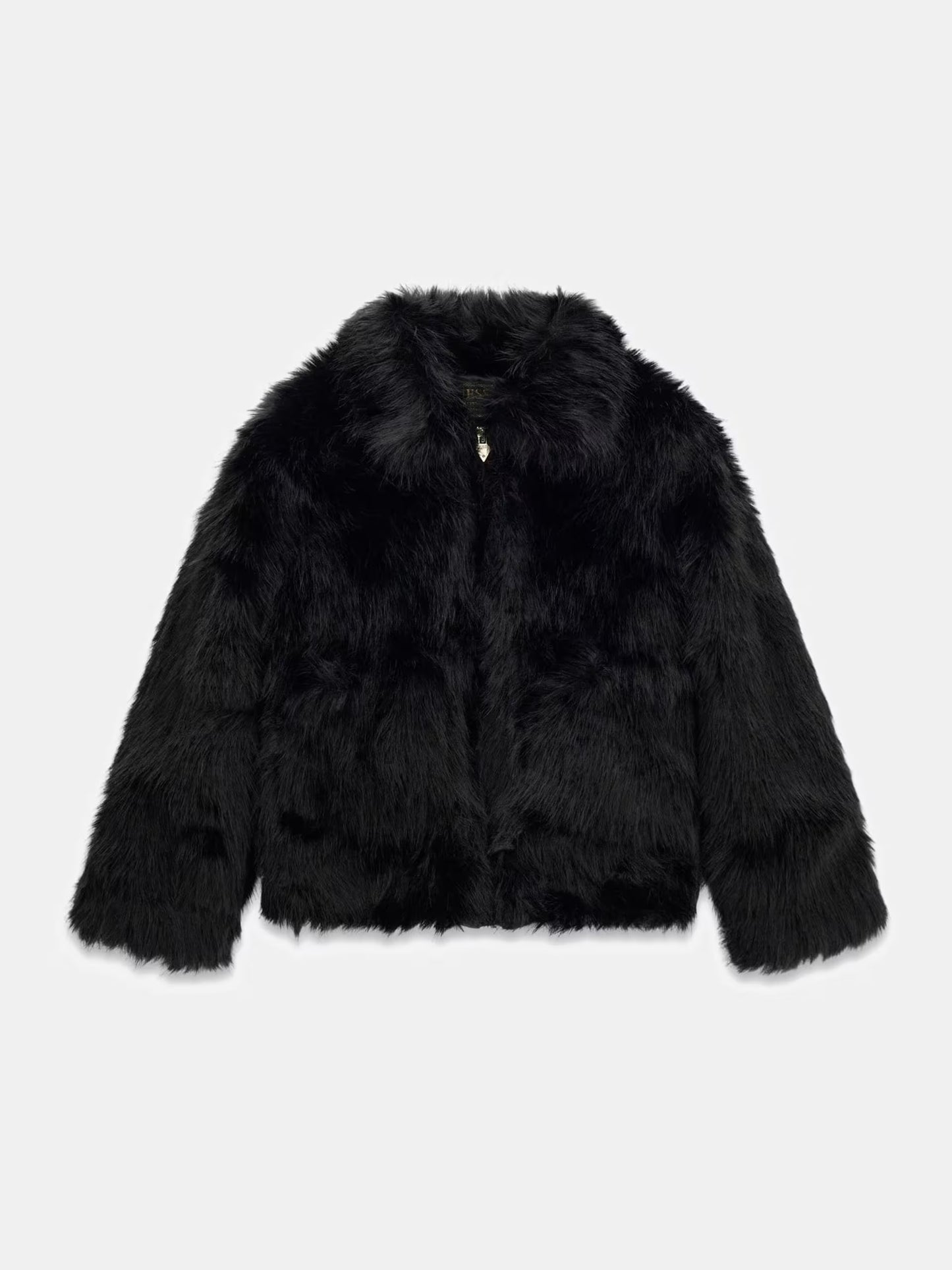 GUESS JEANS GIRLS FAUX FUR JACKET