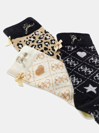 GUESS JEANS GIRLS SEST 3 PIECES SOCKS