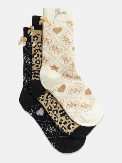 GUESS JEANS GIRLS SEST 3 PIECES SOCKS