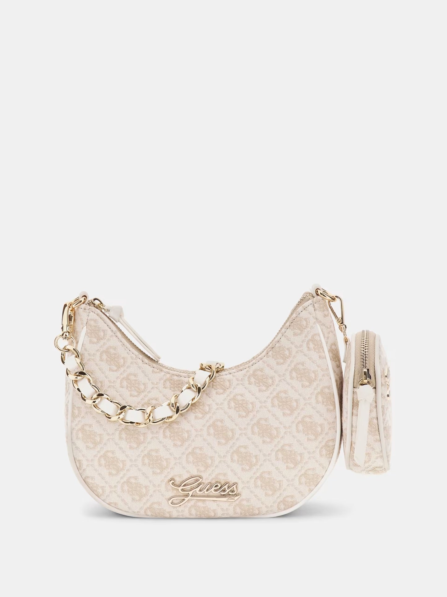 GUESS JEANS JACQUARD HOBO BAG