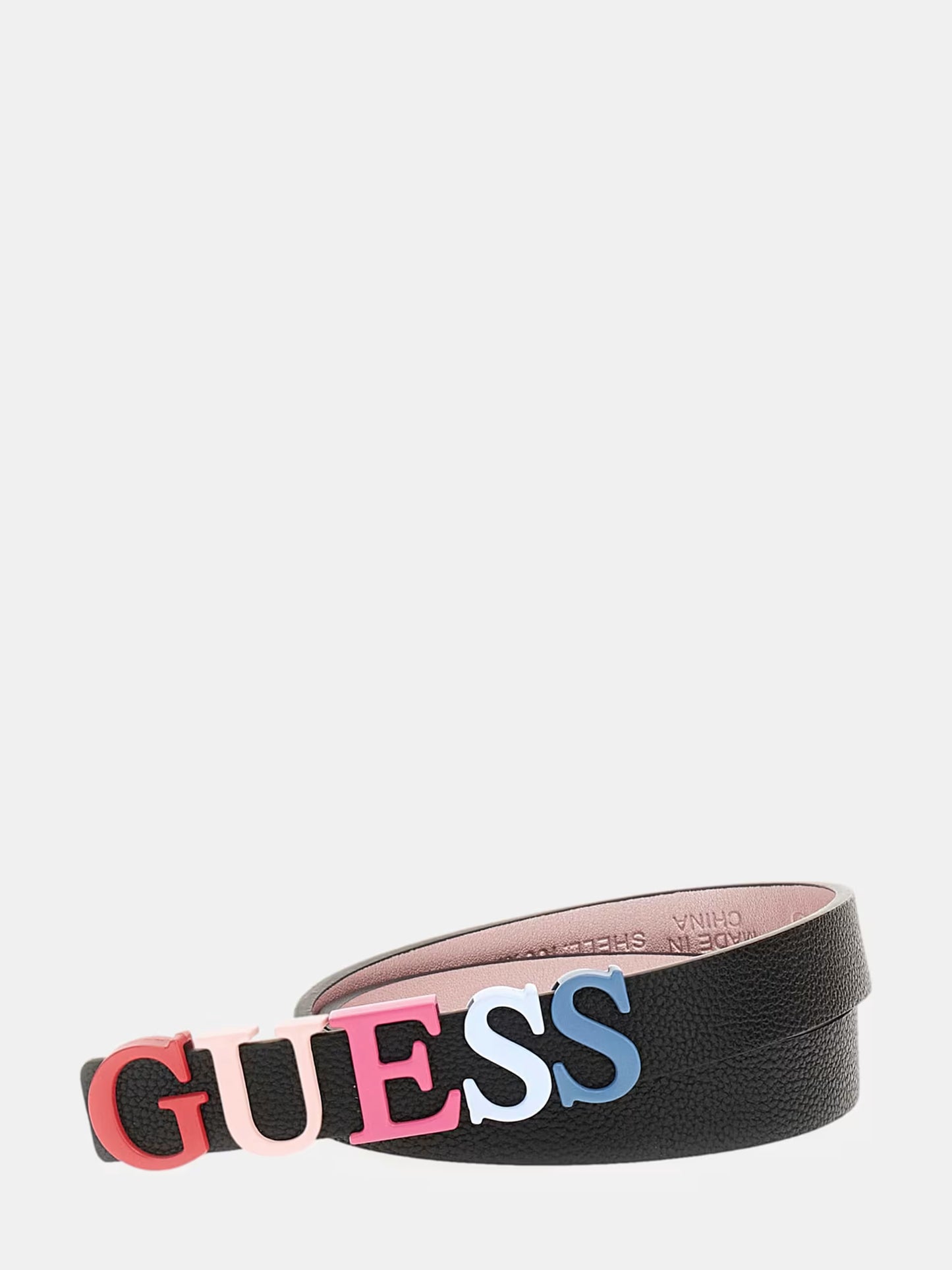 GUESS TEXTURED PU BELT