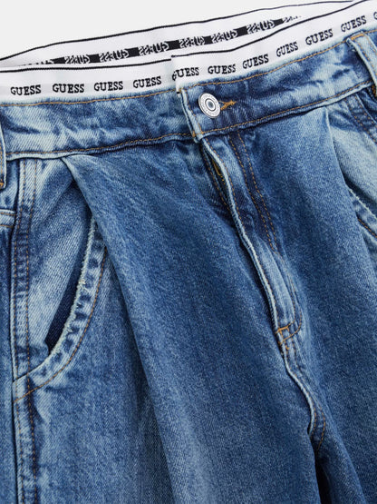 GUESS KIDS RIGID DENIM FASHION FIT PANTS