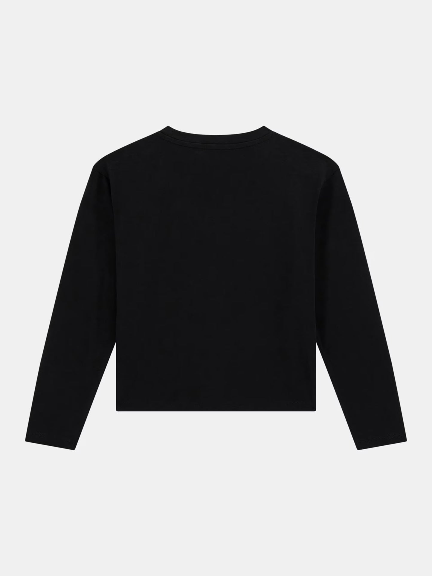 GUESS GIRLS LS TRIANGLE LOGO T SHIRT