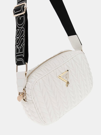 GUESS QUILTED CAMERA BAG