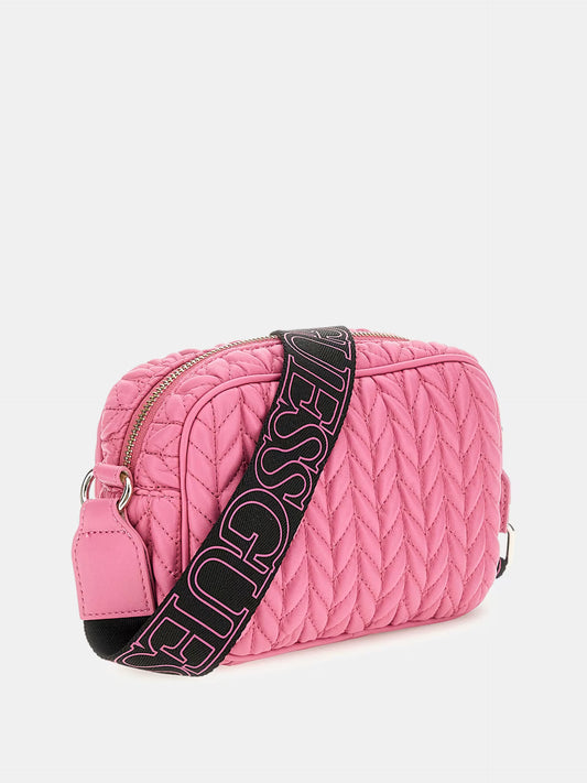 GUESS QUILTED CAMERA BAG