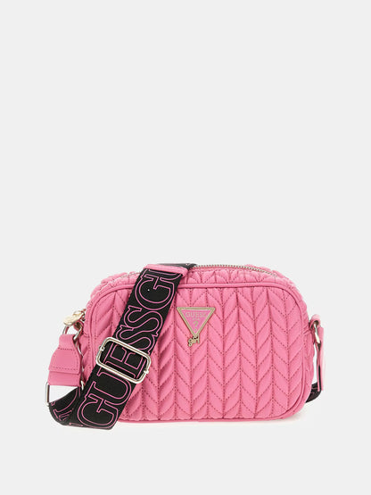 GUESS QUILTED CAMERA BAG