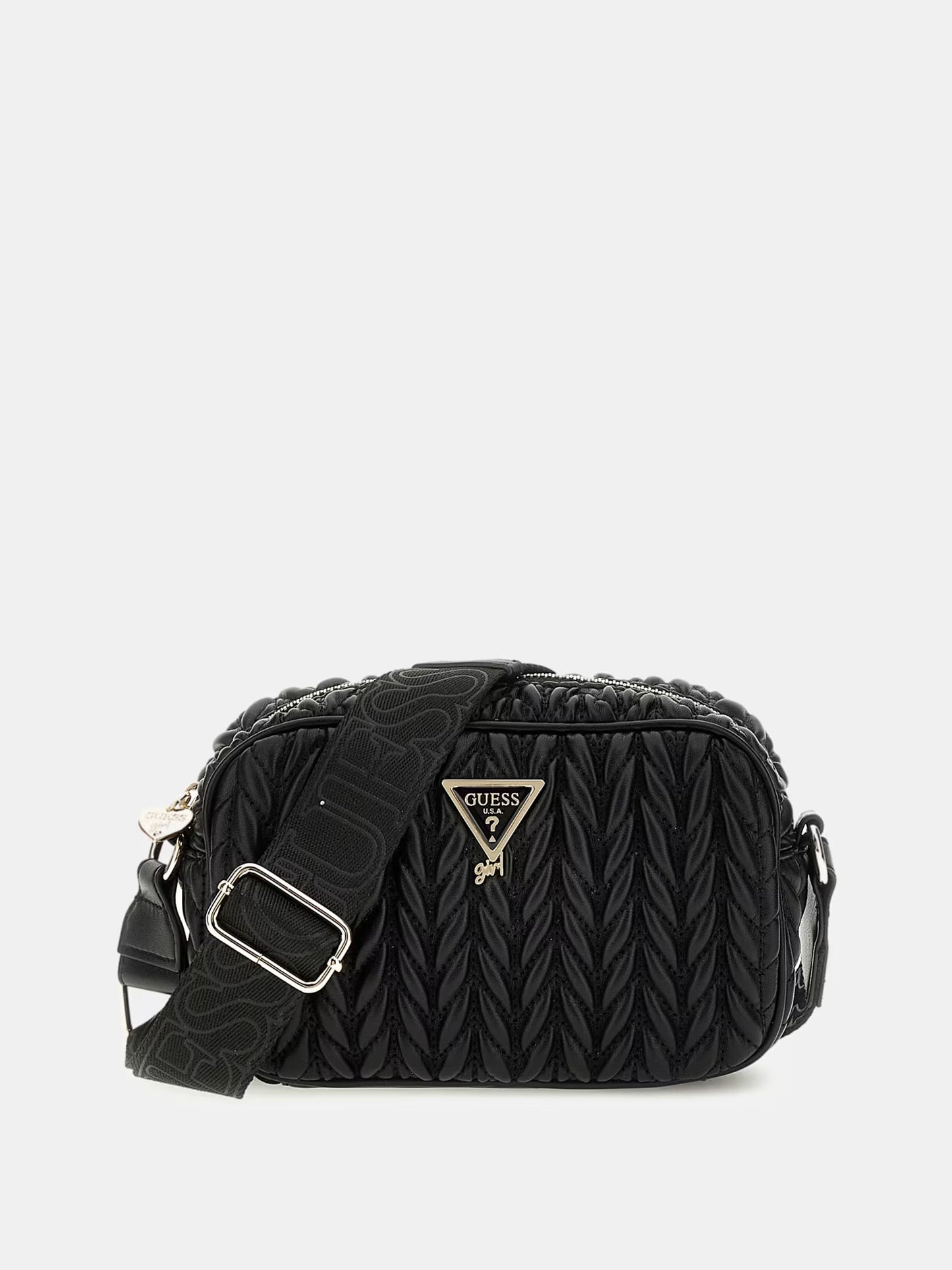 GUESS KIDS QUILTED CAMERA BAG