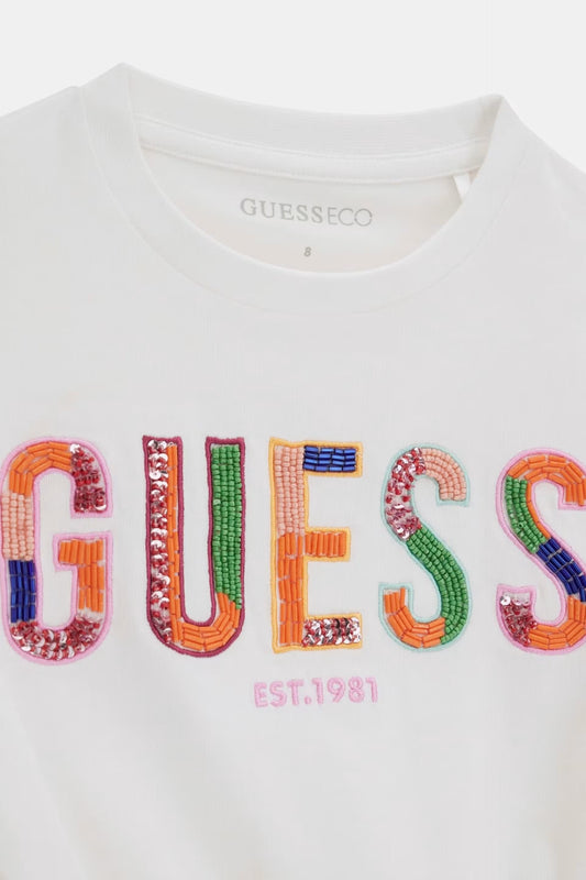 GUESS KIDS OVERSIZE BOXY T SHIRT