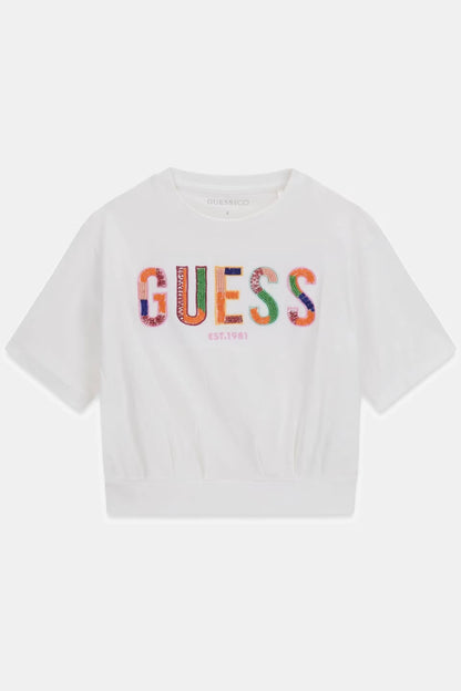 GUESS KIDS OVERSIZE BOXY T SHIRT