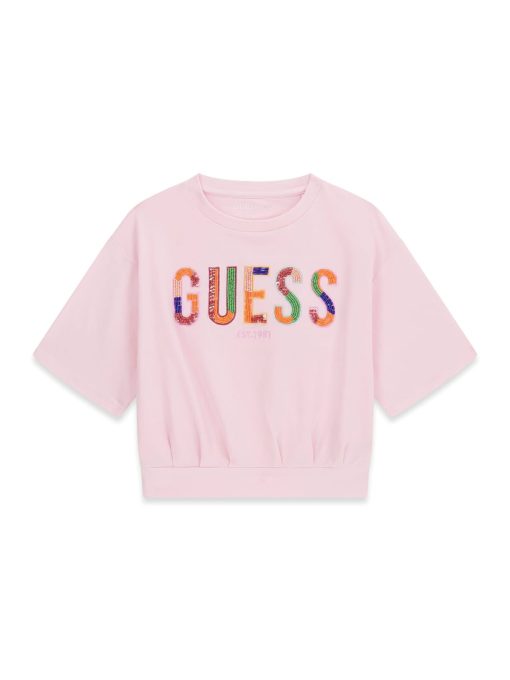 GUESS KIDS OVERSIZE BOXY T SHIRT