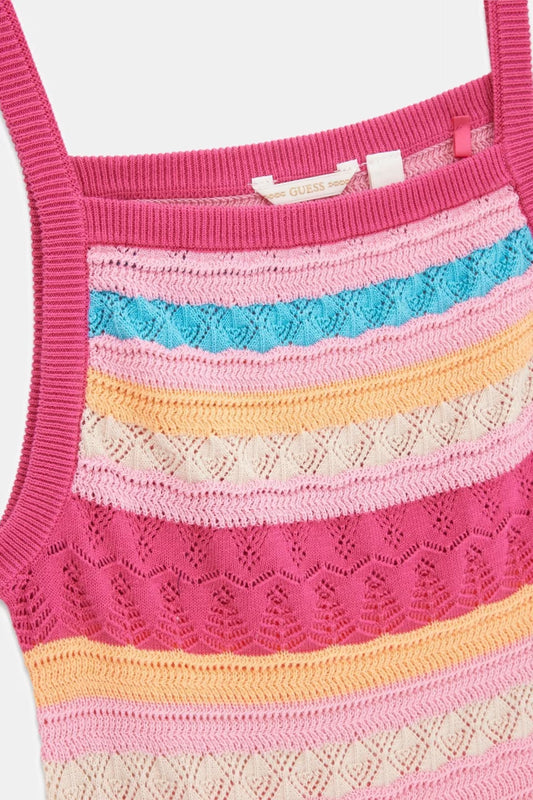 GUESS SL CROCHET DRESS